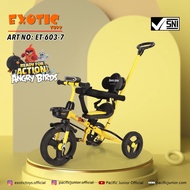 Sepeda Anak Roda 3-Tricycle Exotic ET 603-7 / ET 606 1-7