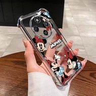 Honor X9d X9b X9a 5G HONOR X9c Smart Minnie Mouse Phone Cover Case Transparent Shockproof Rubber Cas