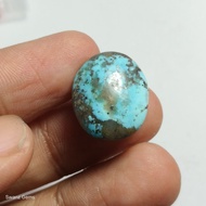 Persian Turquoisenatural 19x16x8 mm 18.35 Ct Turquoise No Treatment NTD Oval Cabochon Code 302