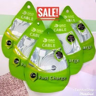 Dap Length Android Micro Cable 2 Meters 2.4A Fast Charge