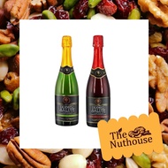 MERAH Premier Salute Red White Grape/ 750ml Non-Alcoholic Carbonated Grape Drink/ - Red White/