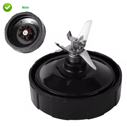 6 Fin Ninja Blender Blade Replacement parts Fit with Nutri Ninja Blender Auto iQ 900W BL450-70, BL45