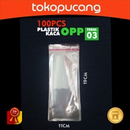OPP PLASTIC 11 x 22 cm GLASS PLASTIC 11x22cm PACKAGING 100PCS