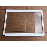 SHARP A703 SJ-364 SJ-366 SJ-406 FRIDGE GLASS SHELF ASSY ORIGINAL