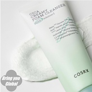 [Instock+ Free sample]  COSRX Cica Creamy foam cleanser 150ml , cleansing foam