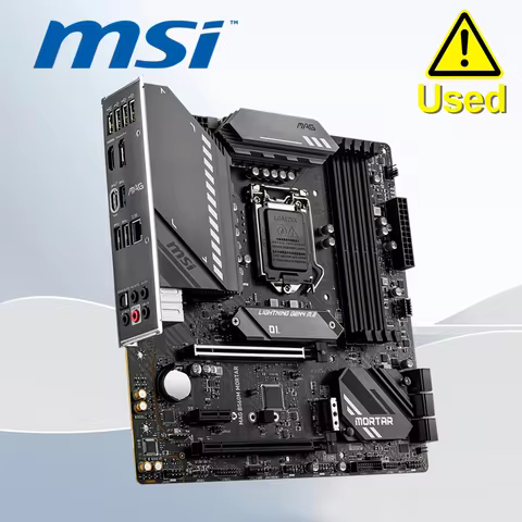 MSI MAG B560M MORTAR LGA 1200 4×DDR4 128GB PCI-E 4.0 Motherboard