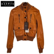 Gucci 155710 Orange Madonna Bomber Jacket, Tom Ford Era, Size 40 [Used]