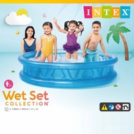 INTEX 58431 Kolam Renang Mudah Alih Kembung Kanak-kanak Kolam Renang PVC Kolam Renang Kembung Kolam 