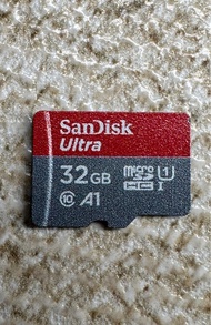 (Sold) SanDisk 32GB micro SD Memory Card SDHC tf card microSD microSDHC 記憶卡 記憶咭 for CCD 數碼相機 Digital