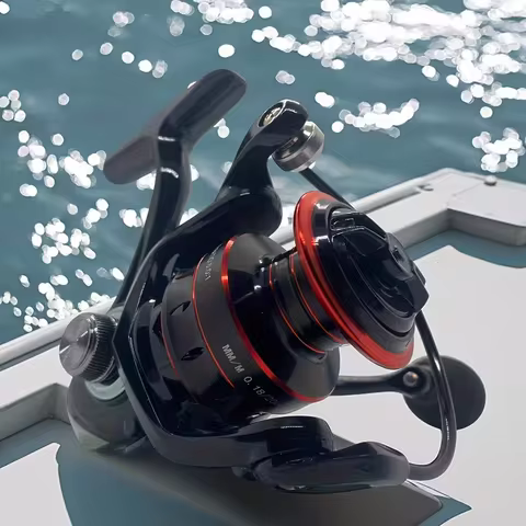 Fishing Reel - A Gear Ratio Rotary Reel That Can Withstand Up To 22 Lbs, Equipped With 5+1/7+1 Ball