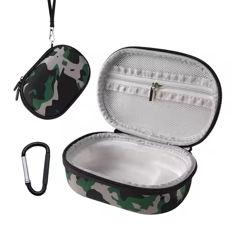 EVA Hard Case Travel Protective Carrying Storage Bag Dustproof with Mesh Pocket for JBL Clip 5 Porta