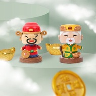 【新年神明】財神 福德正神 彈簧搖頭公仔 新年送禮