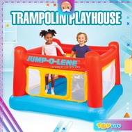 Intex IT 48260 Jump-O-Lene Inflatable Trampoline Playhouse Jumping Ball Pit 3-6 Years Old Tempat Lom