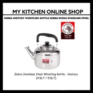 ZEBRA Kettle Whistling Classic Stainless Stee 0.8LT 3.5LT 4.5LT 7.5LT