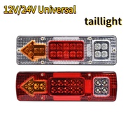 12V Super Bright Motorcycle Signal Light  19LED 24V Tail Light Truck 80W Tail Lights Truck Lights