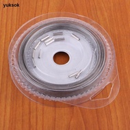 yuksok Abrasion Proof Stainless Steel  Trace Leader Fishing Line Coated Wire 60LBS-120LBS