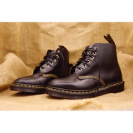 Dr Martens 101 Archive Vintage Black Smooth Boots In Authentic size 39