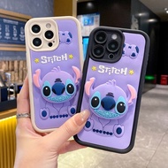 for Samsung Galaxy A57 A37 S25 A35 A05 A05S A15 S24 S23 S22 S21 Plus Ultra S20 FE Cartoon Stitch Sof