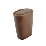 Portable Leather Wholesale Leather 2 Ready Stock Brown Watch Box High-End Stick Roll Type pu Watch B