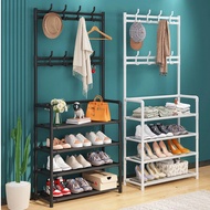 Shoe Rack Stacking Stand Hanger Clothes Hat Bag Hanging Rack Size 48 x 20 x 142 Cm