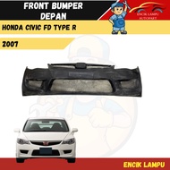 Honda Civic FD Type R 2007 Front Bumper Depan PU Material