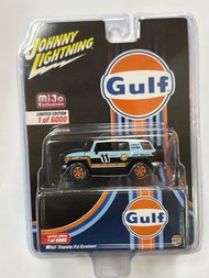 Johnny Lighting Gulf 2007 Toyota FJ Cruiser