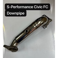S Performance Downpipe & Front Pipe Honda Civic FC 1.5T