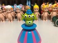 Disney 三眼仔 大眼仔 怪獸公司 怪獸大學 三眼仔公仔 三眼仔figure 變裝三眼仔 野獸國 三眼仔remix  三眼怪 alien herocross  toystory 玩具總動員 反斗奇