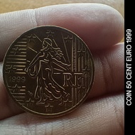 COIN 50 CENT EURO 1999 RARE