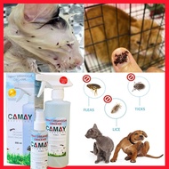 SPRAY  KUTU KUCING, PET, DOG, CAT FLEA LICE SPRAY CAMAY REPELLENT