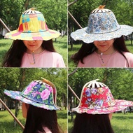 Women's Summer Folding Hat Summer Sun Hat Summer Fan Hat, Folding Sun Hat Fan Cover