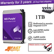 Hard Disk 1TB 2TB 6TB 3TB 4TB HDD 3.5 CCTV Internal Hard Disk WD Purple/Blue/Red/Black/Yellow Survei