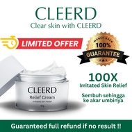 CLEERD Relief Cream Ekzema Ubat Gatal Kulit Panau Kurap Gatal Krim Gatal Eczema Psoriasis