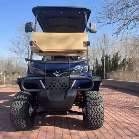 Low Prices Sightseeing Big Wheel Golf Cart High Speed Electric Golf Cart With Touch Screen Multi - M