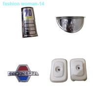 Original Product❣♛⊕Honda C70 Motorcycle Wing Logo Emblem Logo Tie pet Headlight stainless filter Cap