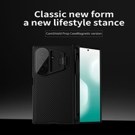 Nillkin vỏ giữ chéo cổ điNillkin Áp dụng cho Samsung Galaxy Z Fold7 MagSafe Điện thoại Case Flip Len