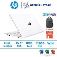 HP 15-FD0509TU 15.6" LAPTOP ( I5-1334U 8GD4 512SSD / 15.6" FHD / W11H / OFFICE OPI )