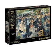 Clementoni 1000片拼圖 Museum系列 雷諾瓦 Renoir 煎餅磨坊的舞會