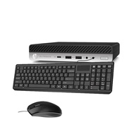 HP EliteDesk 705 G4 Mini, AMD Ryzen 5 Pro 2400GE Grade A Desktop Computer, up to 3.2GHz, 16GB DDR4 R