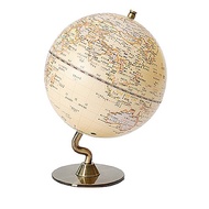 SkyGlobe 5吋仿古金屬底座地球儀(中文版)