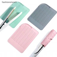 [fashionstore1] Silicone Hair Curling Wand Cover Hair Straightener Storage Bag Hairdressing Curling Iron Insulation Mat Heat Resistant Pouch [sg]