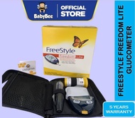 (Lifetime Warranty) Abbott Freestyle Freedom Lite Free Test Strips 10 Blood Glucose Meter Machine Free-Style 雅培辅理善血糖检测试纸
