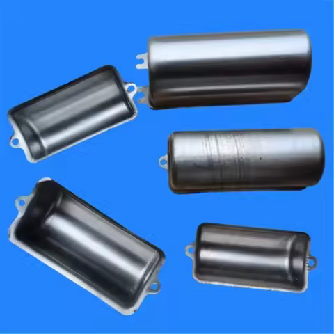 10pcs DN100DN110 DN130 DN140 Motor Capacitor Cover Tin Capacitor Box 100/110/130/140 Shell 20206 Yea