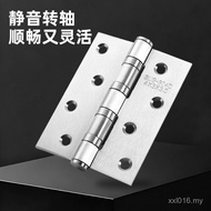 New Product Stainless Steel 17cm Flat Open Hinge 13cm Doors Windows Cabinets Thickened Mute Bearings