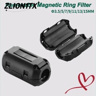 ZLION1TX 1Pcs Anti-interference Magnetic Ring, EMI RFI Choke Clip Snap-on Degaussing Filter, Noise S