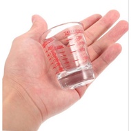 MERAH RED 30 ml espresso coffee measuring cup