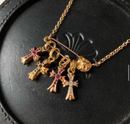 回收22K Chrome hearts pendant, Earring, ring