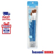 Hasani Unicorn Nylon Brush Set (10”/12”/14”/16” x 4’s) UAB-777DX-B/9557368156890