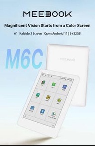 MEEBOOK M6C 📖 6吋彩色電子書閱讀器🔆
