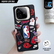 IQOO Z9 5G Premium Hologram IMD Casing - Softcase IMD hybrid Motif Mch Jrdn UV Printing IQOO Z9X 5G 